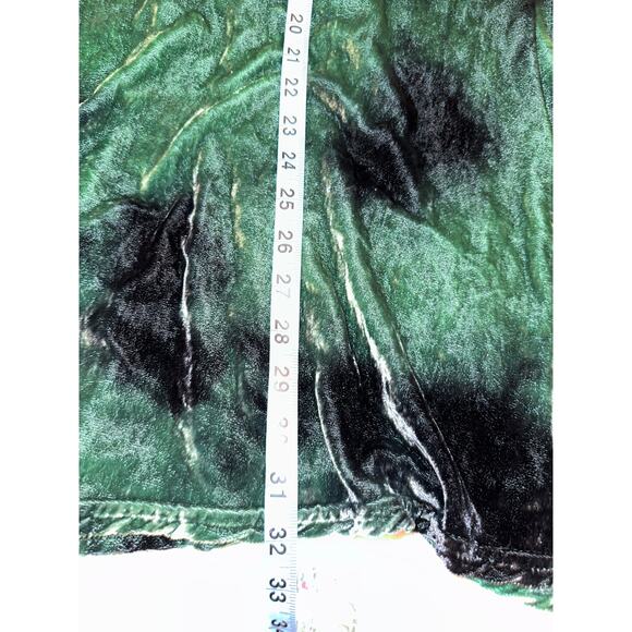 BLU MOON PLANET BLUE VELVET TIE DYE BELLSLEEVE STEVIE NICKS DRESS - Picture 7 of 9